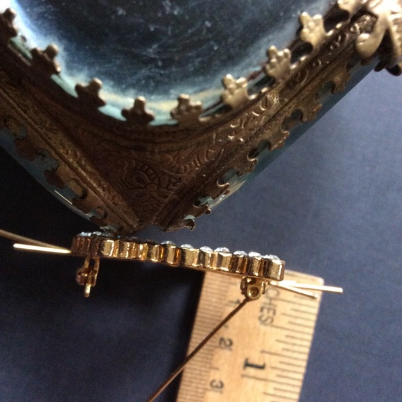 Sweet Jewelled Cat Brooch.😺 - Picture 4 of 9